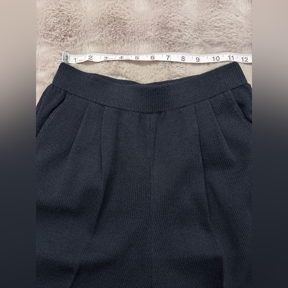 St John Evening Pants Suit Black Studded With Gold Bottons Top P Pants 2 - Picture 14 of 17